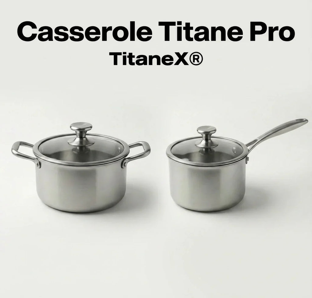 Casserole Titane Pro - TitaneX®