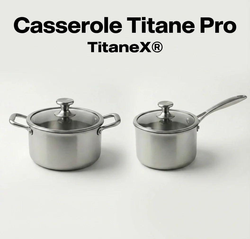 Casserole Titane Pro - TitaneX®